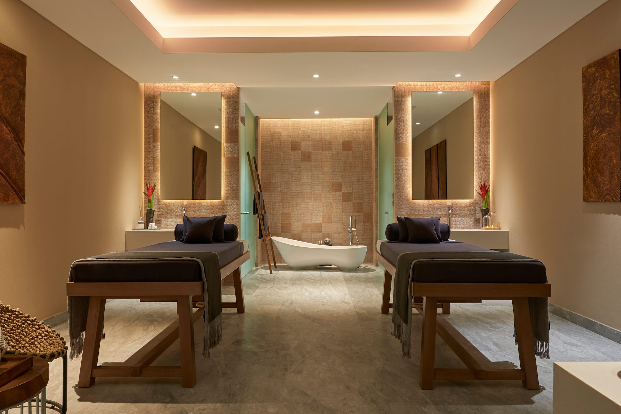 Couple treatment room